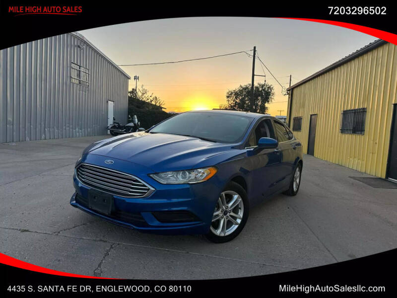 2018 Ford Fusion for sale in Denver, CO