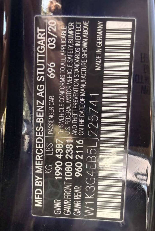 2020 Mercedes-Benz A-Class A 220