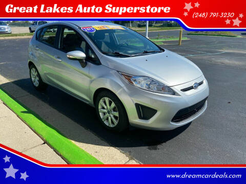 2013 Ford Fiesta for sale at Great Lakes Auto Superstore in Waterford Township MI
