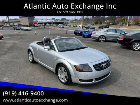 2002 Audi TT for sale at Atlantic Auto Exchange Inc in Durham NC