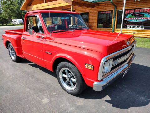 1969 Chevrolet C/K 10 Series for sale at Ross Customs Muscle Cars LLC in Goodrich MI