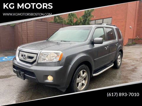 2010 Honda Pilot for sale at KG MOTORS in West Newton MA