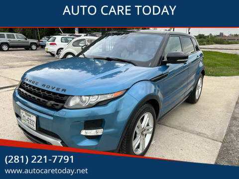 2013 Land Rover Range Rover Evoque for sale at AUTO CARE TODAY in Spring TX