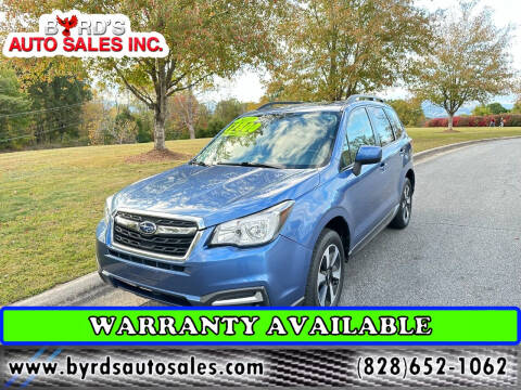 2017 Subaru Forester for sale at Byrds Auto Sales in Marion NC