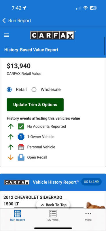 2012 Chevrolet Silverado 1500 LT