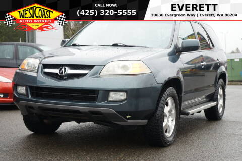 2004 Acura MDX for sale at West Coast Auto Works in Edmonds WA
