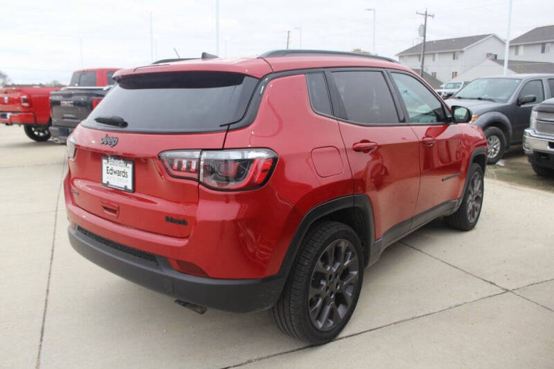 Used 2021 Jeep Compass 80th Spec. Edition with VIN 3C4NJDEB6MT554320 for sale in Storm Lake, IA