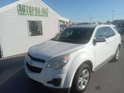 2011 Chevrolet Equinox for sale at Auto Pro Inc in Fort Wayne IN