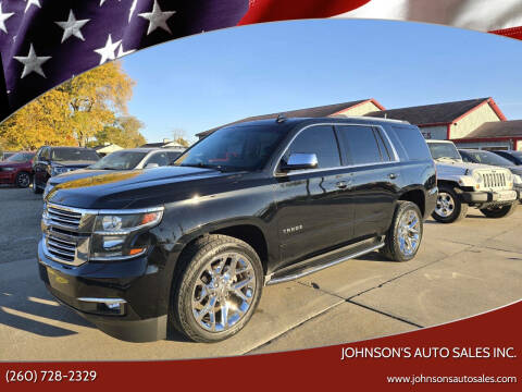 2015 Chevrolet Tahoe for sale at Johnson's Auto Sales Inc. in Decatur IN