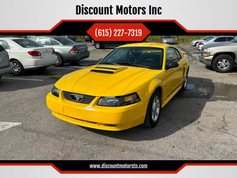 2004 Ford Mustang for sale at Discount Motors Inc in Nashville TN