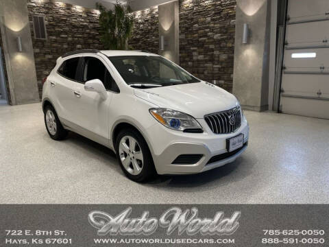 2016 Buick Encore for sale at Auto World Used Cars in Hays KS