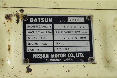 1968 Datsun 1600
