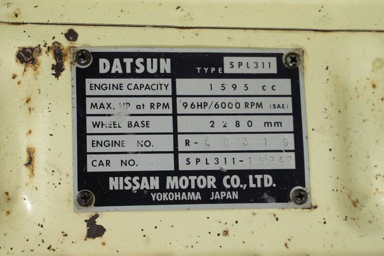 1968 Datsun 1600