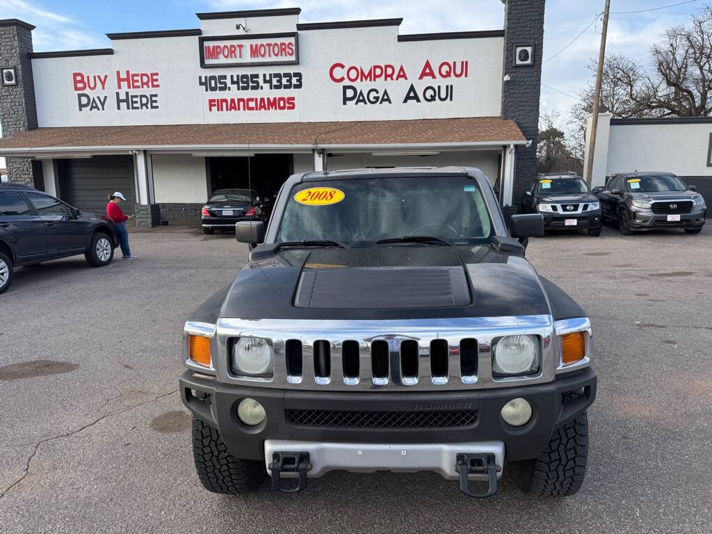 Black 2008 HUMMER H3 Base 4x4 Base 4dr SUV 2