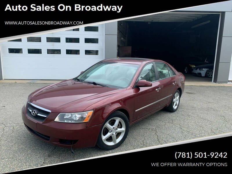 2008 Hyundai Sonata for sale at Auto Sales on Broadway in Norwood MA