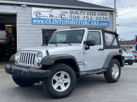 2011 Jeep Wrangler for sale at Clinton MotorCars in Shrewsbury MA