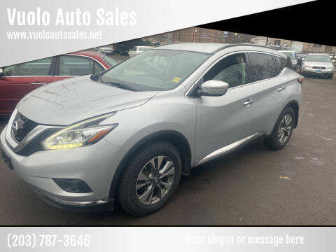 2015 Nissan Murano for sale at Vuolo Auto Sales in North Haven CT