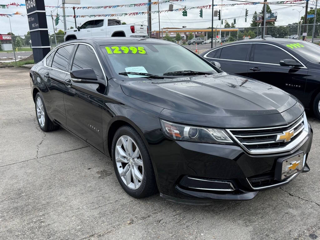 Black 2017 Chevrolet Impala LT LT 4dr Sedan 2