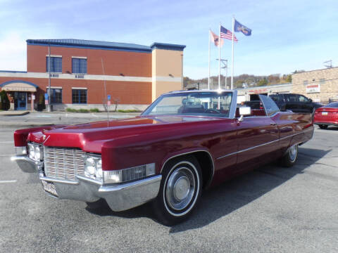 1969 Cadillac DeVille for sale at BROADWAY MOTORCARS INC in Mc Kees Rocks PA