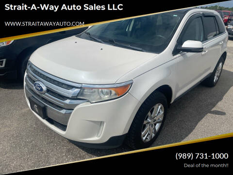 2013 Ford Edge for sale at Strait-A-Way Auto Sales LLC in Gaylord MI