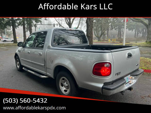 2001 Ford F-150 for sale at Affordable Kars LLC in Portland OR
