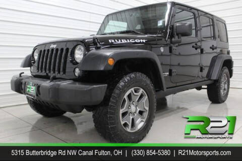2018 Jeep Wrangler JK Unlimited for sale at Route 21 Auto Sales in Canal Fulton OH