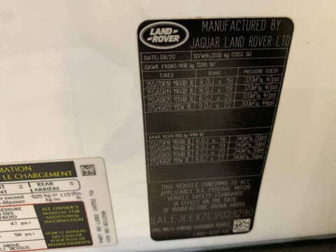 2020 Land Rover Defender 110 S