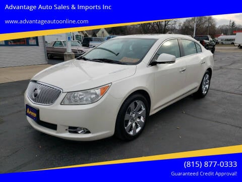 2012 Buick LaCrosse for sale at Advantage Auto Sales & Imports Inc in Loves Park IL