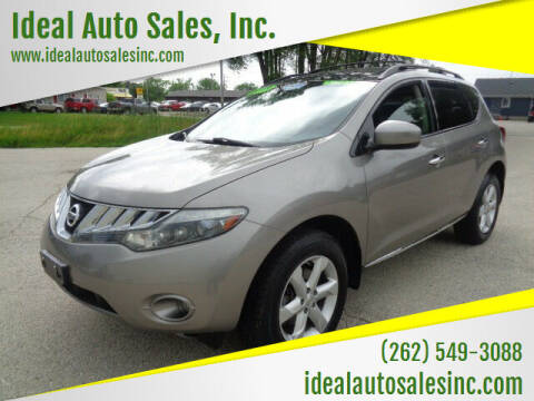 2009 Nissan Murano for sale at Ideal Auto Sales, Inc. in Waukesha WI
