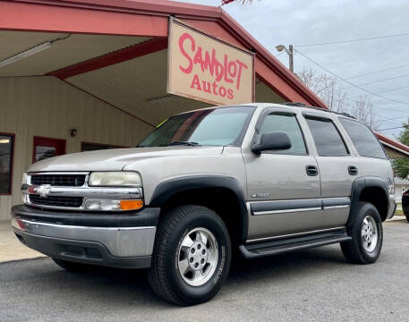 2001 Chevrolet Tahoe for sale at Sandlot Autos in Tyler TX