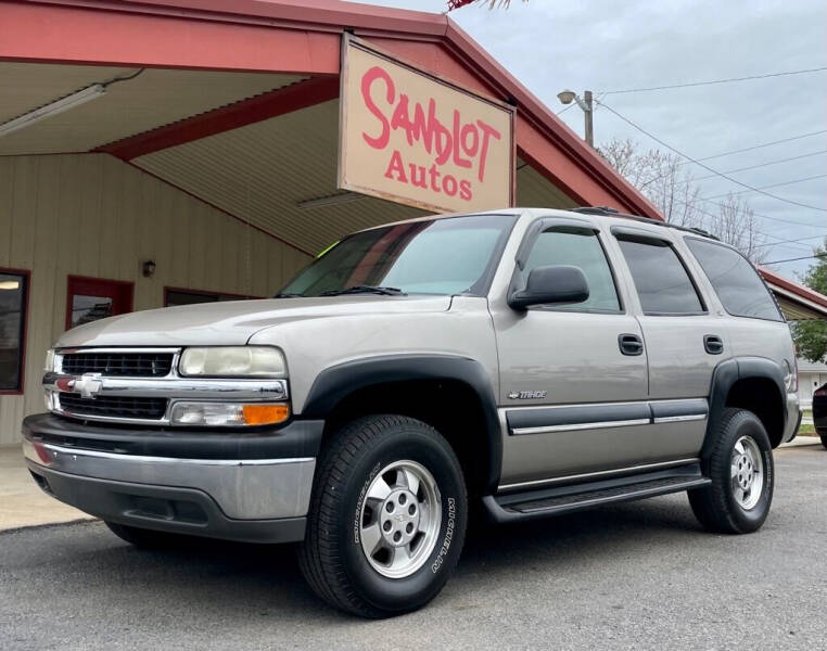 2001 Chevrolet Tahoe for sale at Sandlot Autos in Tyler TX