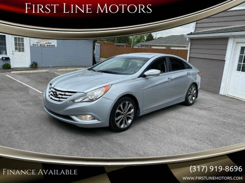 2013 Hyundai Sonata for sale at First Line Motors in Brownsburg IN