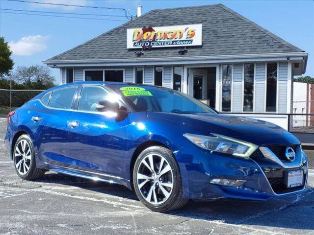 2016 Nissan Maxima for sale at Dorman's Auto Sales of Pawtucket in Pawtucket RI