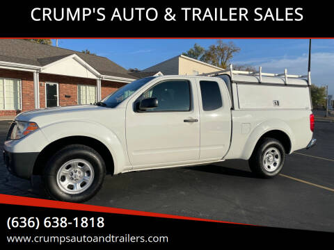 2014 Nissan Frontier for sale at CRUMP'S AUTO & TRAILER SALES in Crystal City MO