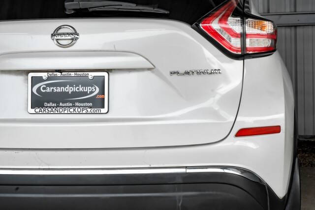 2016 Nissan Murano Platinum