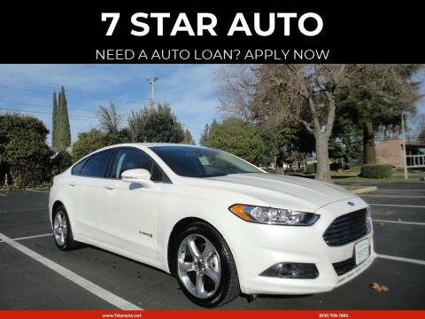 2013 Ford Fusion Hybrid for sale at 7 STAR AUTO in Sacramento CA