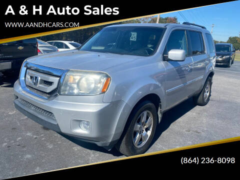 2010 Honda Pilot for sale at A & H Auto Sales in Greenville SC