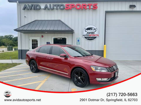 2015 Volkswagen Passat for sale at AVID AUTOSPORTS in Springfield IL