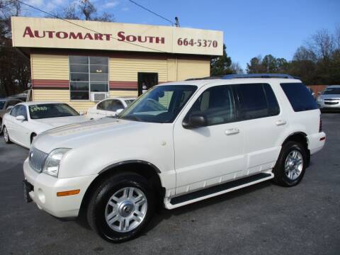2004 Mercury Mountaineer for sale at Automart South in Alabaster AL