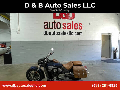 2016 Indian Scout for sale at D & B Auto Sales LLC in Harrison Township MI