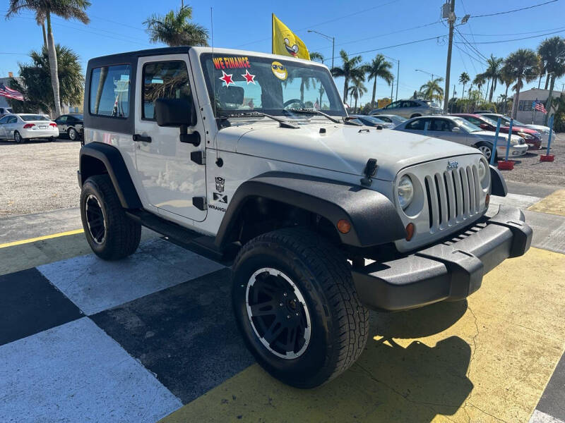 Used 2008 Jeep Wrangler X with VIN 1J4FA24178L588070 for sale in Melbourne, FL