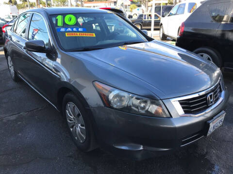2010 Honda Accord for sale at CAR GENERATION CENTER, INC. in Los Angeles CA