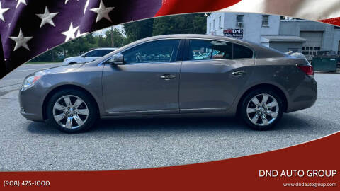 2010 Buick LaCrosse for sale at DND AUTO GROUP in Belvidere NJ