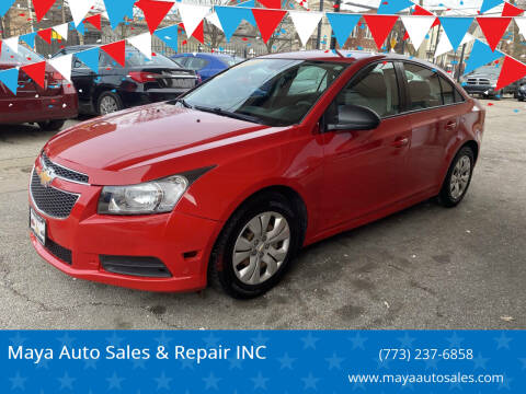 2014 Chevrolet Cruze for sale at Maya Auto Sales & Repair INC in Chicago IL