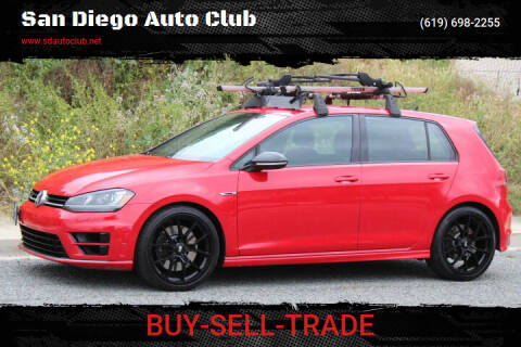 2016 Volkswagen Golf R for sale at San Diego Auto Club in Spring Valley CA