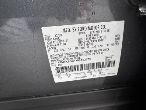 2021 Ford Explorer ST