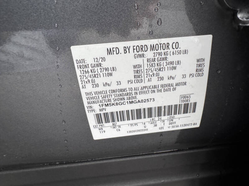 2021 Ford Explorer ST