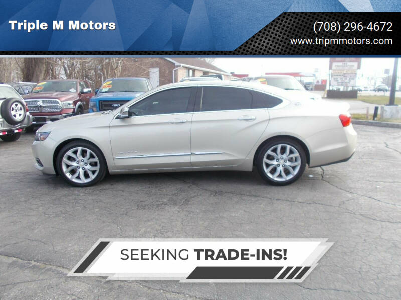 2014 Chevrolet Impala for sale at Triple M Motors in Saint John IN