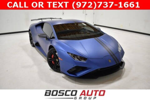 2021 Lamborghini Huracan for sale at Bosco Auto Group in Flower Mound TX