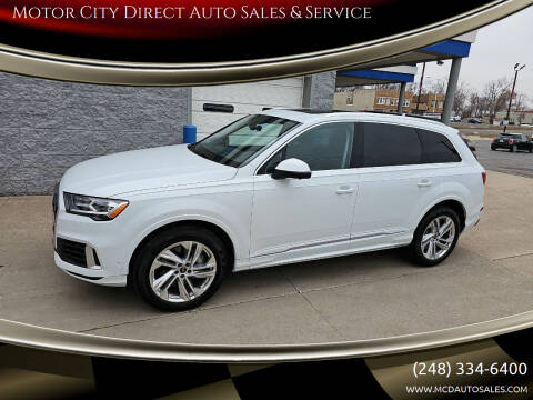 2022 Audi Q7 for sale at Motor City Direct Auto Sales & Service in Pontiac MI